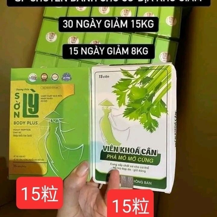 ☁雲邊代GO 越南爆款GIAM CAN SON LY TANG 1 HOP DETOX ( LOAI 15 VIEN) | 蝦皮購物