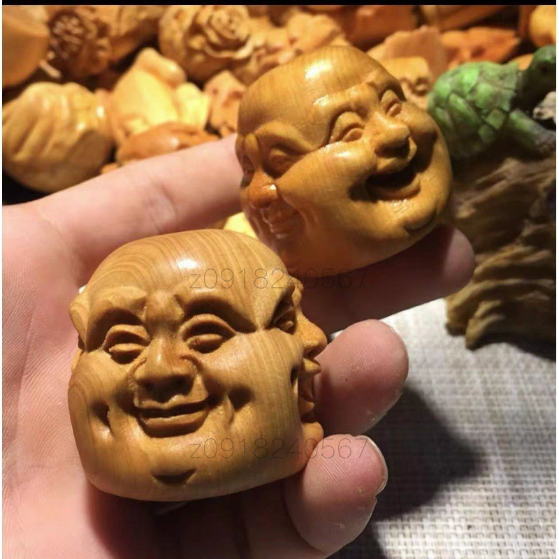 爆款促銷】崖柏木鵰刻貔貅抱球手轉球實木質核桃喜怒哀樂手球按摩球盤玩