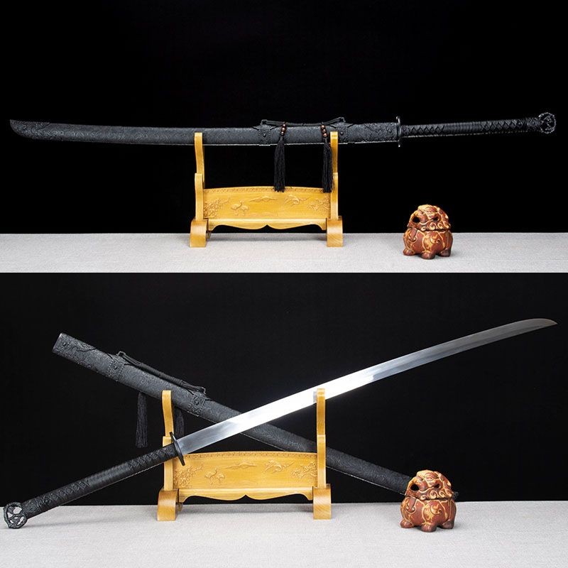 戚家刀 長款苗家刀 唐橫刀 戶外練習武術 繡春刀 防身 未開刃 | 蝦皮購物