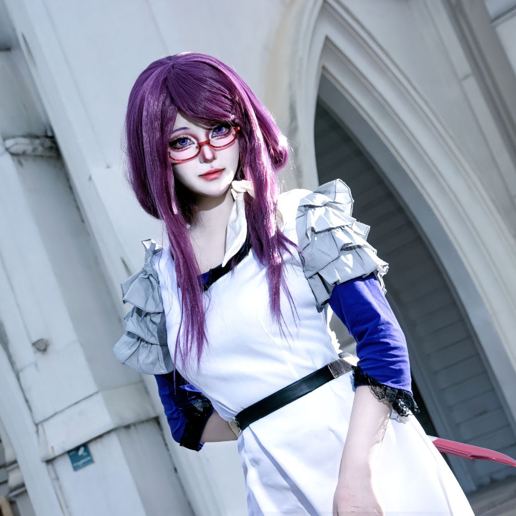 神代利世cos嚴選服白色連衣裙東京食尸鬼cosplay二次元女裝動漫假發創新 | 蝦皮購物