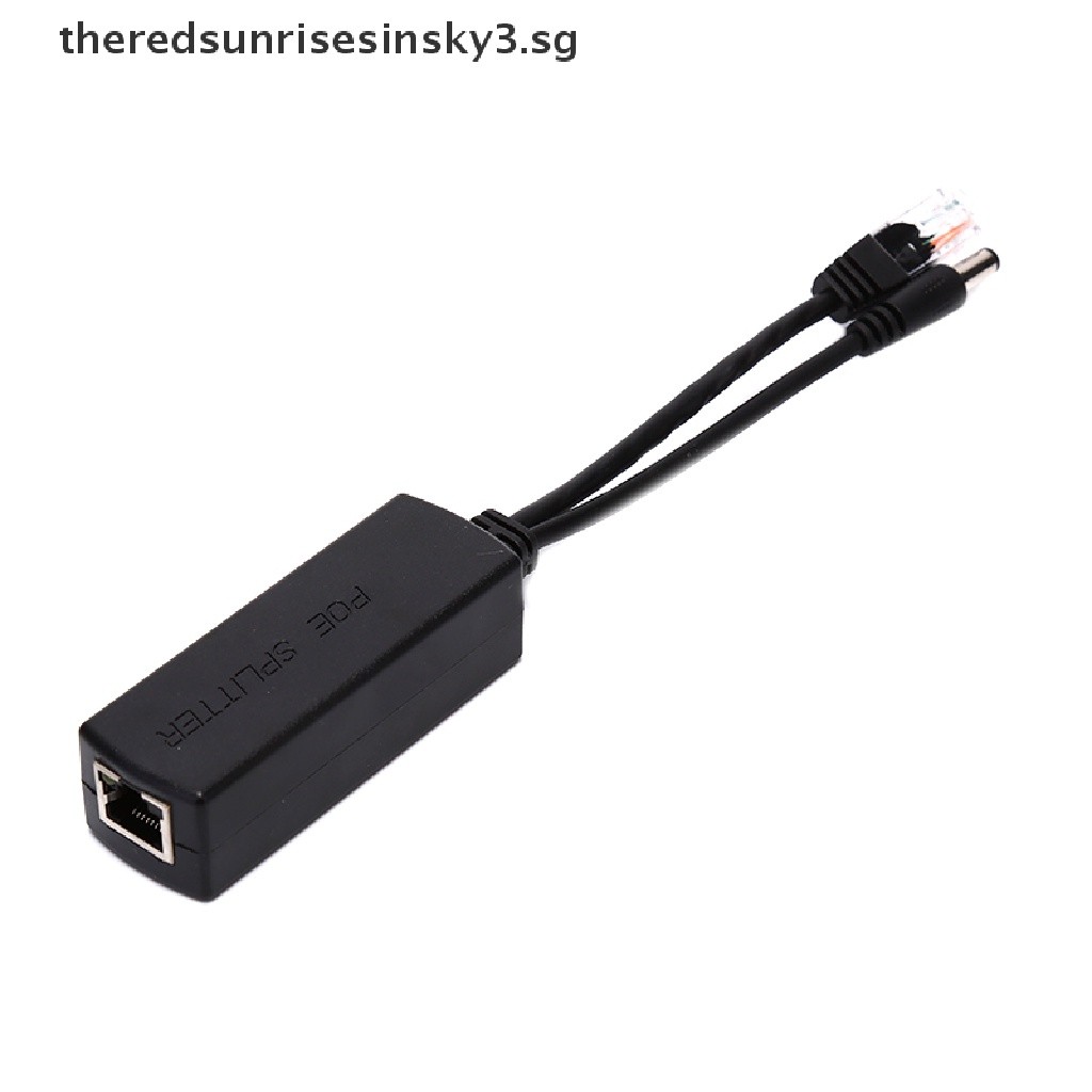 Gigabit Active PoE Splitter Power Over Ethernet 48V to 12V 1 | 蝦皮購物
