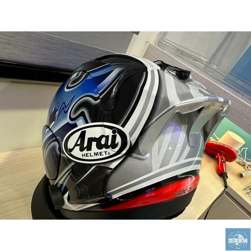 免運】日本Arai RX-7X NAKANO GP 2 中野真矢藍手裡劍RX7X安全帽彩繪鴨