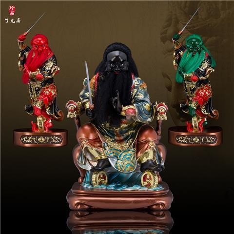 【免運 下單請先聊聊】法主公三兄弟神像黑臉洪公肖公張公佛像都天聖君佛像家用供奉擺件 | 蝦皮購物