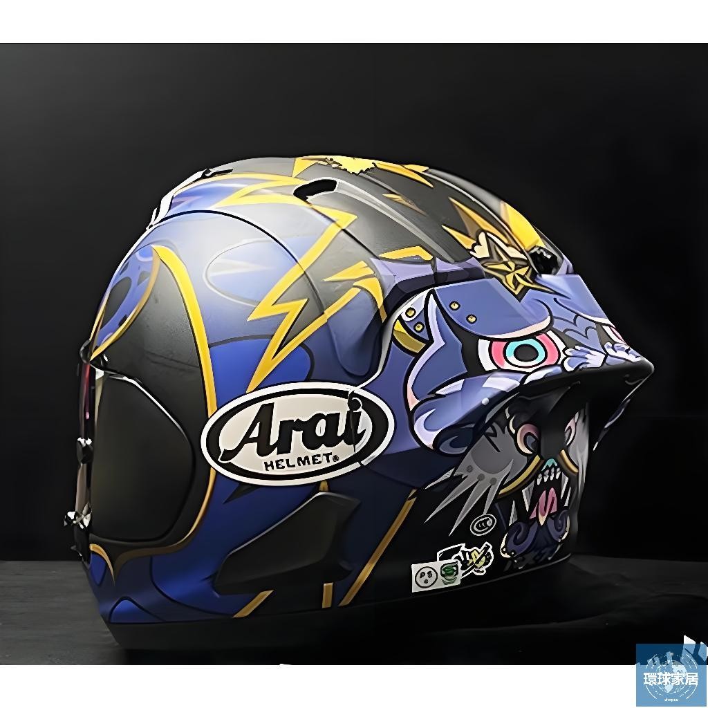 免運】日本Arai RX-7X 麒麟大眼中須賀Nakasuga 21 RX7X安全帽彩繪鴨尾