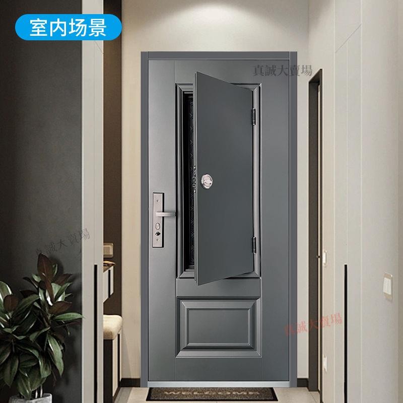 【全台發貨|送貨到府】通風防盜門甲級門家用進戶門入戶門子母門單門安全門門 | 蝦皮購物