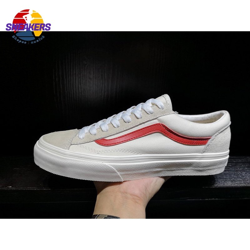 現貨 Vans Style 36 Marshmal 米白紅 麂皮 帆布 Gd Vn0A3Dz3Oxs 休閒鞋 | 蝦皮購物