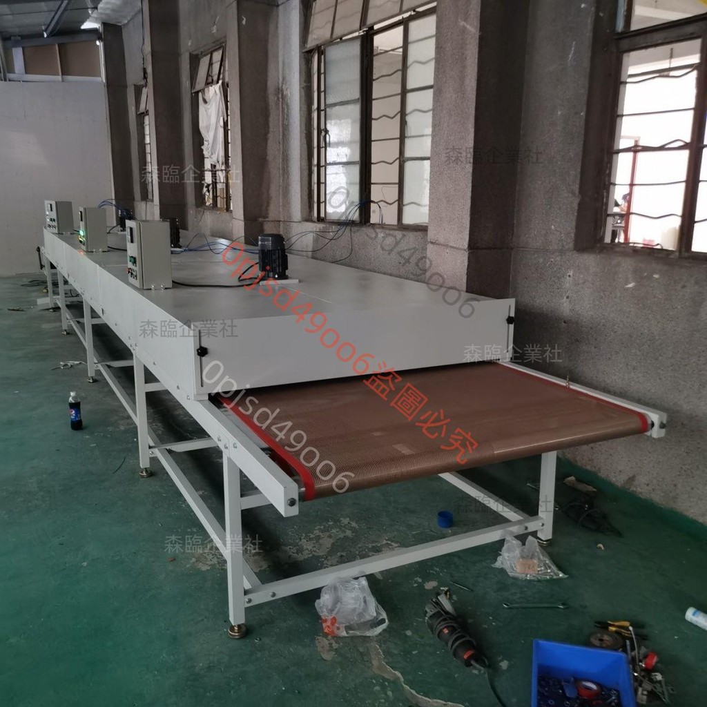 可開發票絲印隧道爐烘干線特氟龍網帶輸送機油墨固化爐印花五金鋁件固化線 SL森臨企業社 | 蝦皮購物