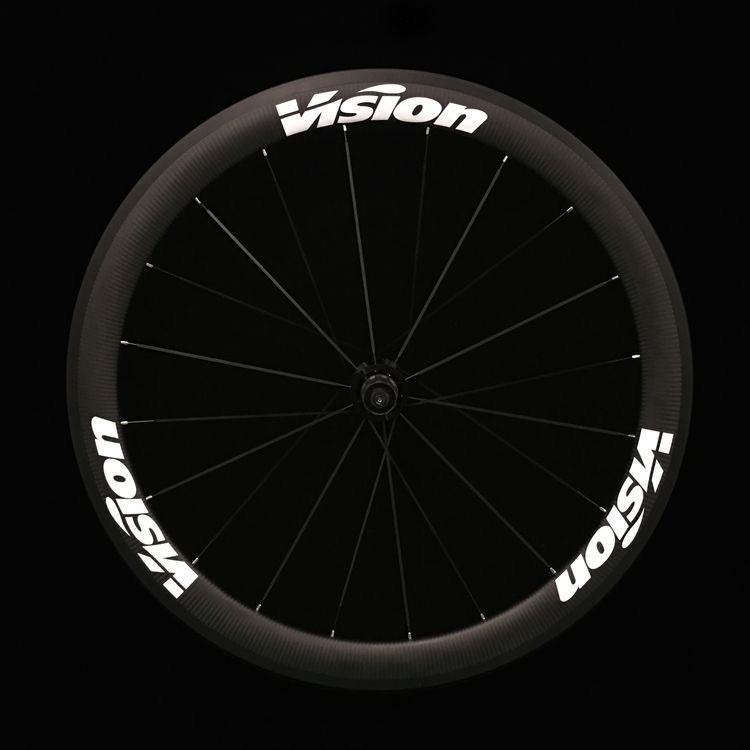 VISION METRON 45SL/60SL 公路自行車輪圈公路車輪組彩色貼紙防水防曬車貼 | 蝦皮購物