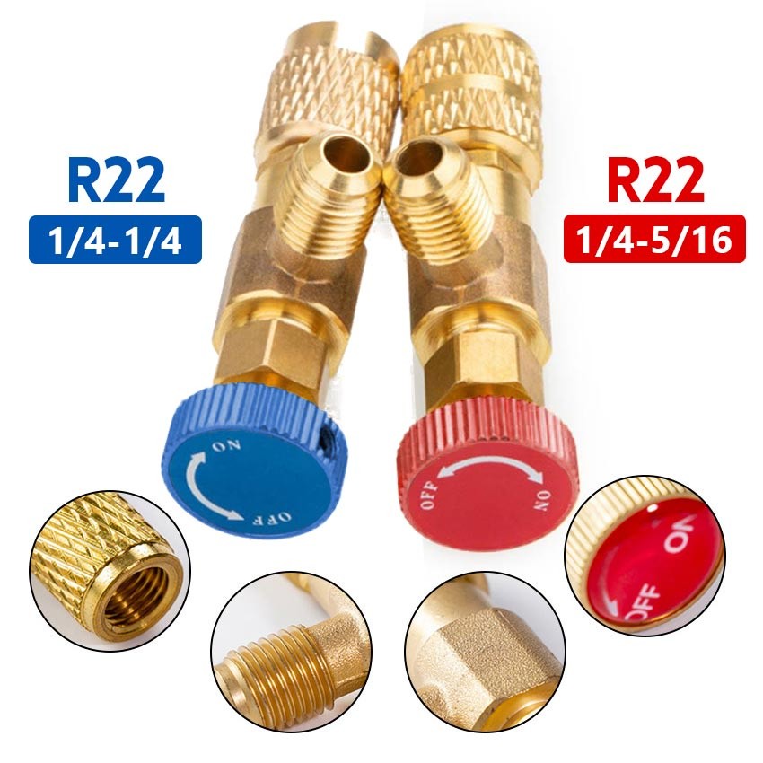 Air Conditioning Repair Liquid Safety Valve R22 Adapter R22 | 蝦皮購物