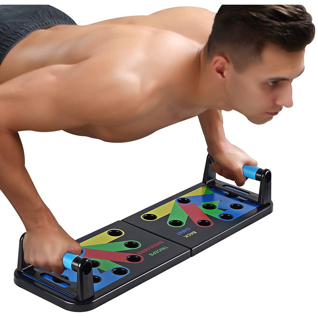 12 in 1 Push Up Board Color-Coded Wide Push Up Board System | 蝦皮購物