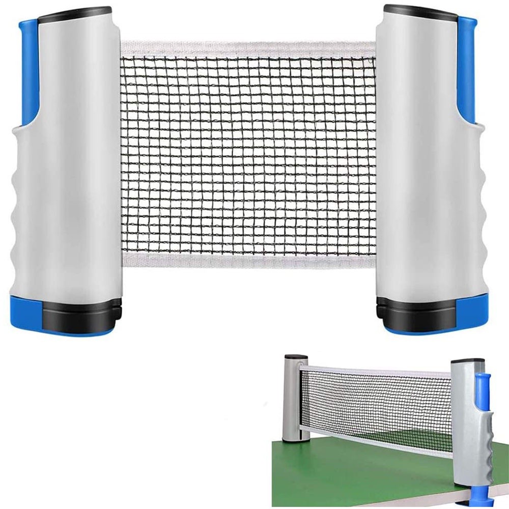 Portable Table Tennis Net Rack Adjustable Retractable Ping P | 蝦皮購物