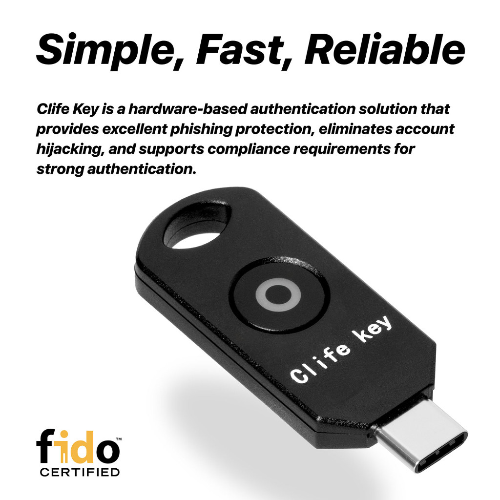POWIN寶威 安全金鑰fido2 Clife Key 廠商直送 | 蝦皮購物