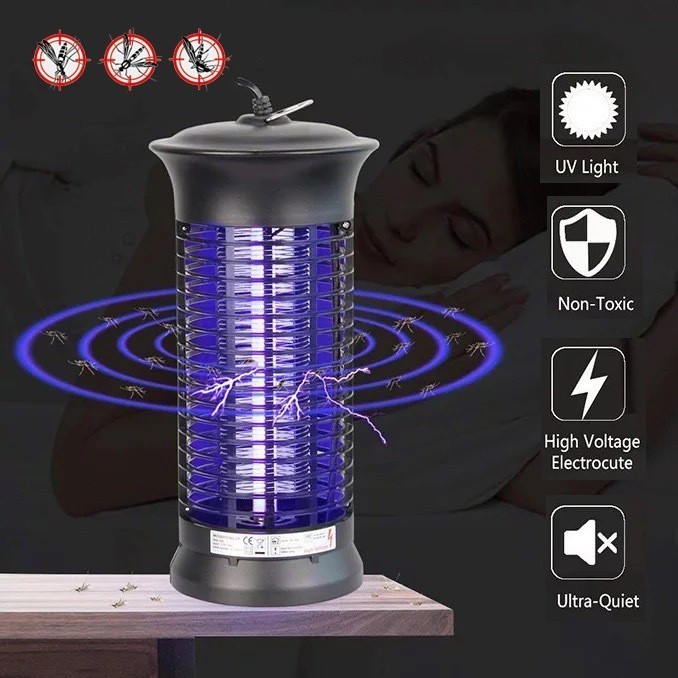 Electric Shock Mosquito Killer Lamp Portable Fly Trap Indoor | 蝦皮購物