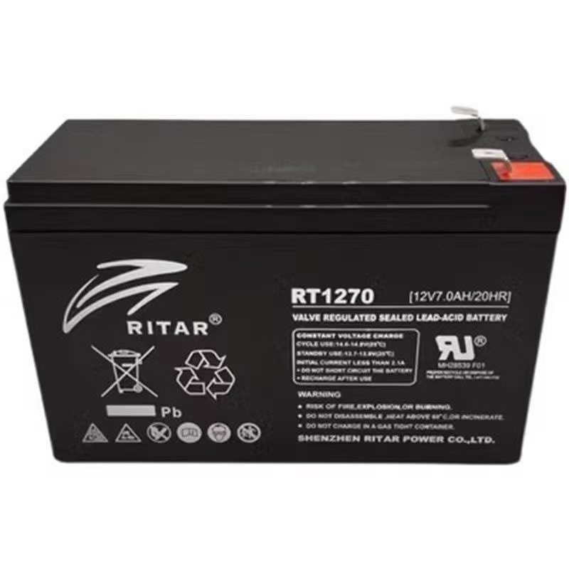 RT1270瑞達12V7AH鉛酸蓄電池 upS后備電源電池 | 蝦皮購物