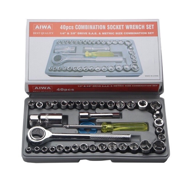 40 pcs SOCKET WRENCH SET | 蝦皮購物