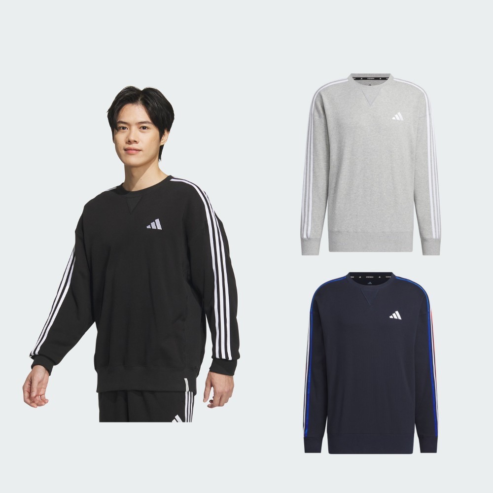 adidas ESSENTIALS 長袖上衣 大學T 男款/女款 多款任選 官方直營 | 蝦皮購物