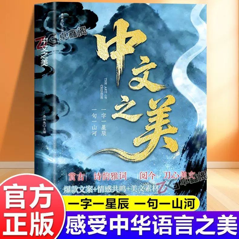 官方推薦】2冊中文之美+古韻今言讓你的語言充滿文化底蘊藉千古才子金句