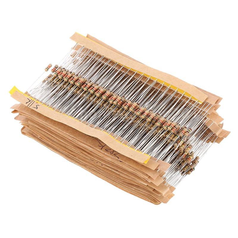 860-teiliges Widerstandskit – 86 Werte Von 1 Ω Bis 1 MΩ, 1 %, 1 W, Metallfilm – In Box, Für DIY & Elektronik