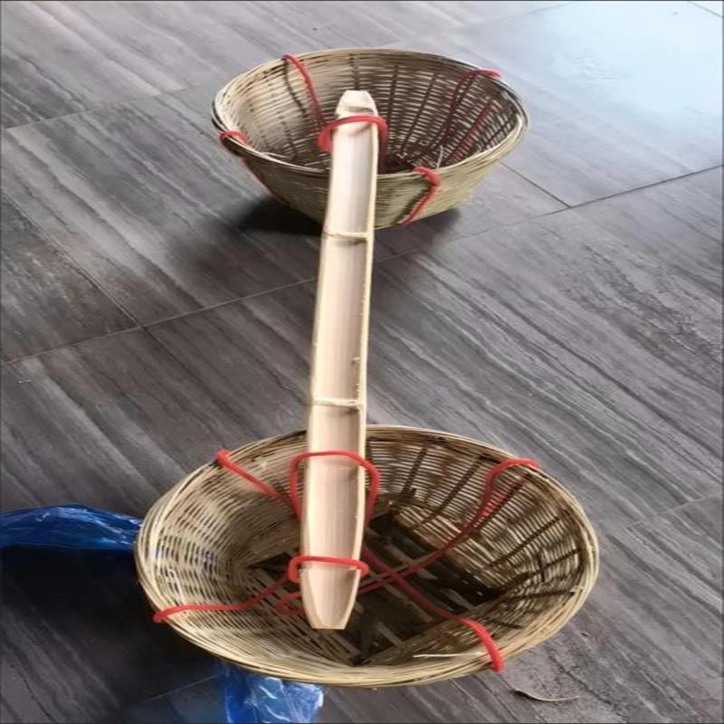 扁擔籮筐表演道具園小學生專用竹筐竹小扁擔游戲家用圓形羅框扁擔收納簍裝飾籮篼結婚竹樓手工竹制品扁擔結婚竹筐竹簍小扁擔挑竹 | 蝦皮購物