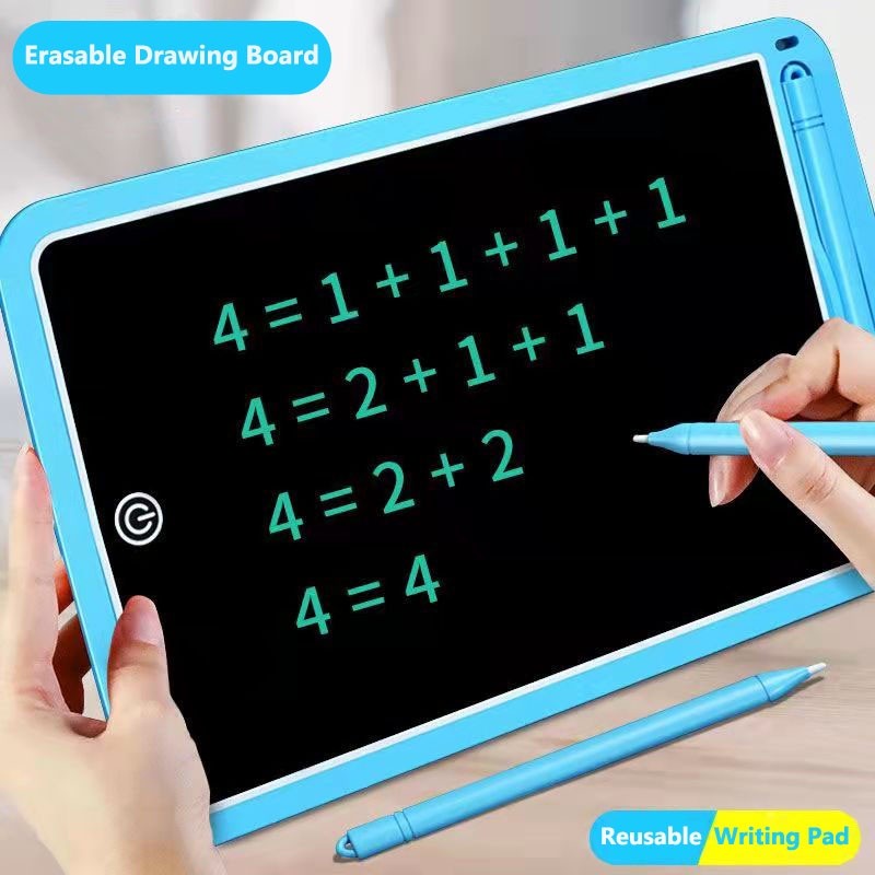 Electronic Erasable Drawing Board Reusable Writing Pad Educa | 蝦皮購物