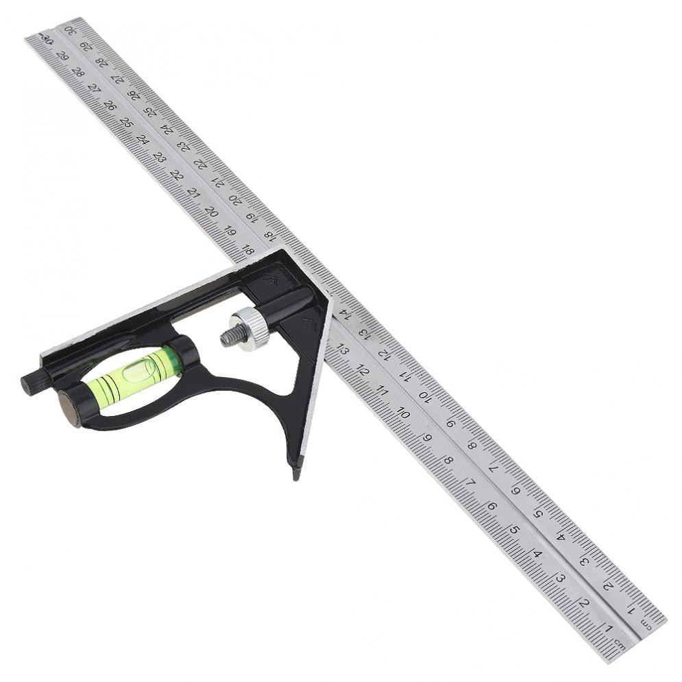 12 Inch 300mm Stainless Steel Combination Angle Ruler | 蝦皮購物
