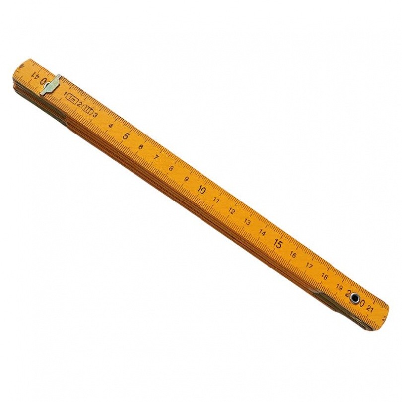 1m Folding Wooden Ruler Inch Metric Double Sided Scale Suita | 蝦皮購物