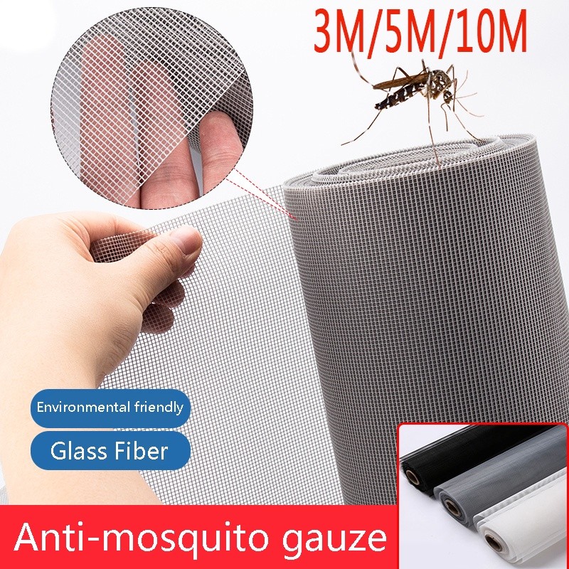 3M/5M/10M Indoor Insect Screen Window DIY Mesh Material Poly | 蝦皮購物