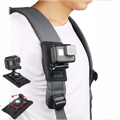 GoPro Hero 8 7 6 5 4 3+ Pack Mount Shoulder Strap Holder Hoo | 蝦皮購物