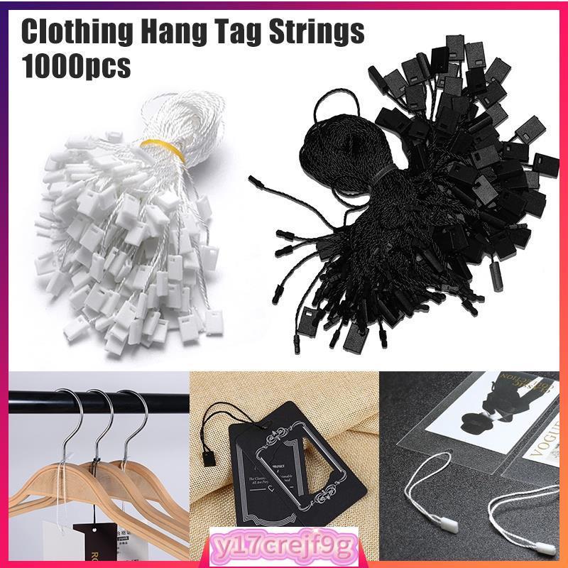 1000Pcs 7 Inch Nylon Hang Tag String for Clothes Gift Bags P | 蝦皮購物