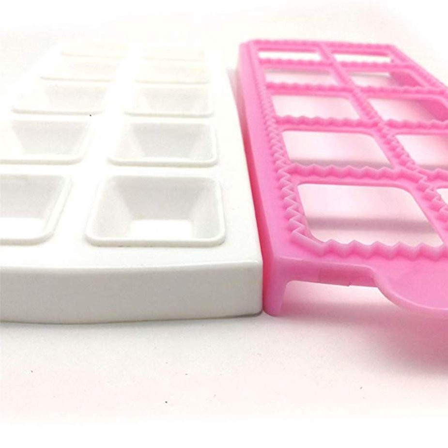 T 10-Hole Plastic Ravioli/Pierogi/Dumpling Maker Wrapper Emp | 蝦皮購物