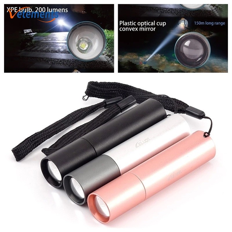 Multicolor Aluminum Alloy Shell LED Mini Flashlight/ 3 Light | 蝦皮購物