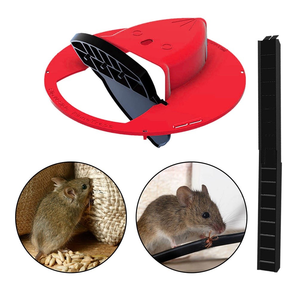 Safe Mousetrap Reusable Plastic Smart Mouse Trap Automatic F | 蝦皮購物