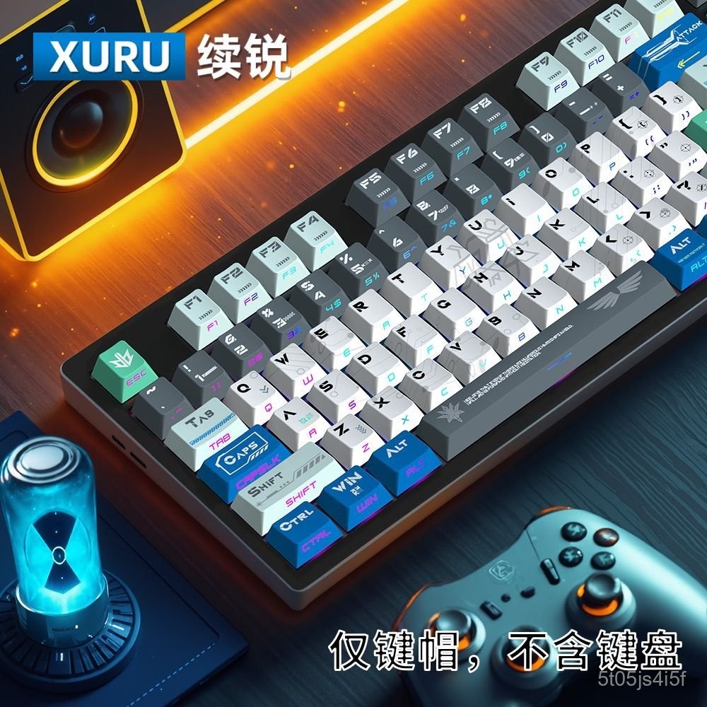 續銳 天使核動力原廠側刻透光PBT熱陞華適配美加獅/wotting鍵帽 | 蝦皮購物