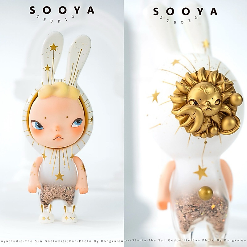 SooyaStudio Sun God Ban White Plus 約35cm 全新現貨太陽神上海個展曼斯特Sooya Studio Sun God Ban Plus 全球限量