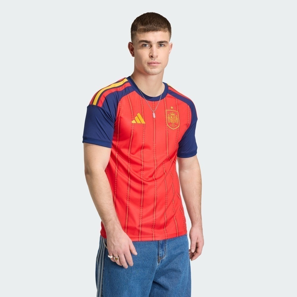adidas 西班牙主場球迷版球衣評價：JN4390 值不值得買？版型、尺寸與穿著心得 (3/16)