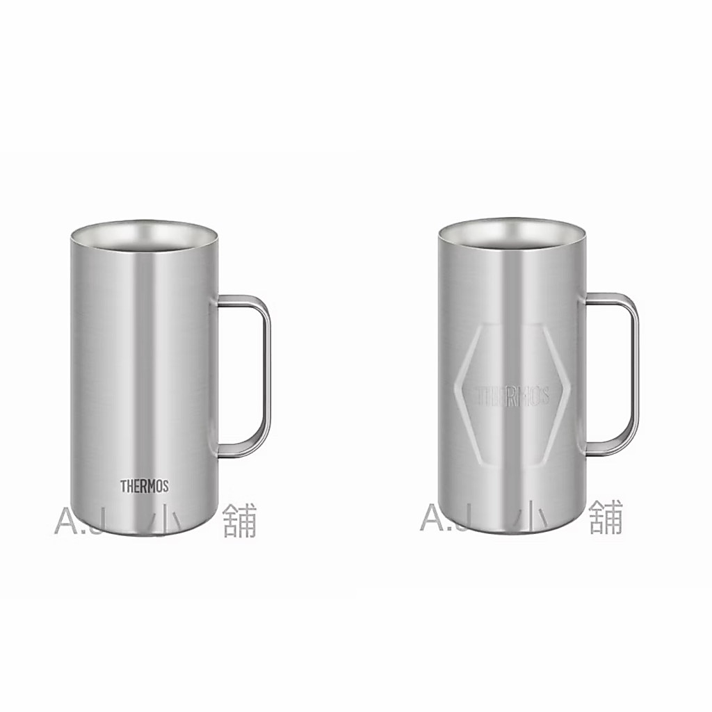 新款！！THERMOS 膳魔師真空斷熱啤酒杯1L 不銹鋼可機洗保溫保冷啤酒杯