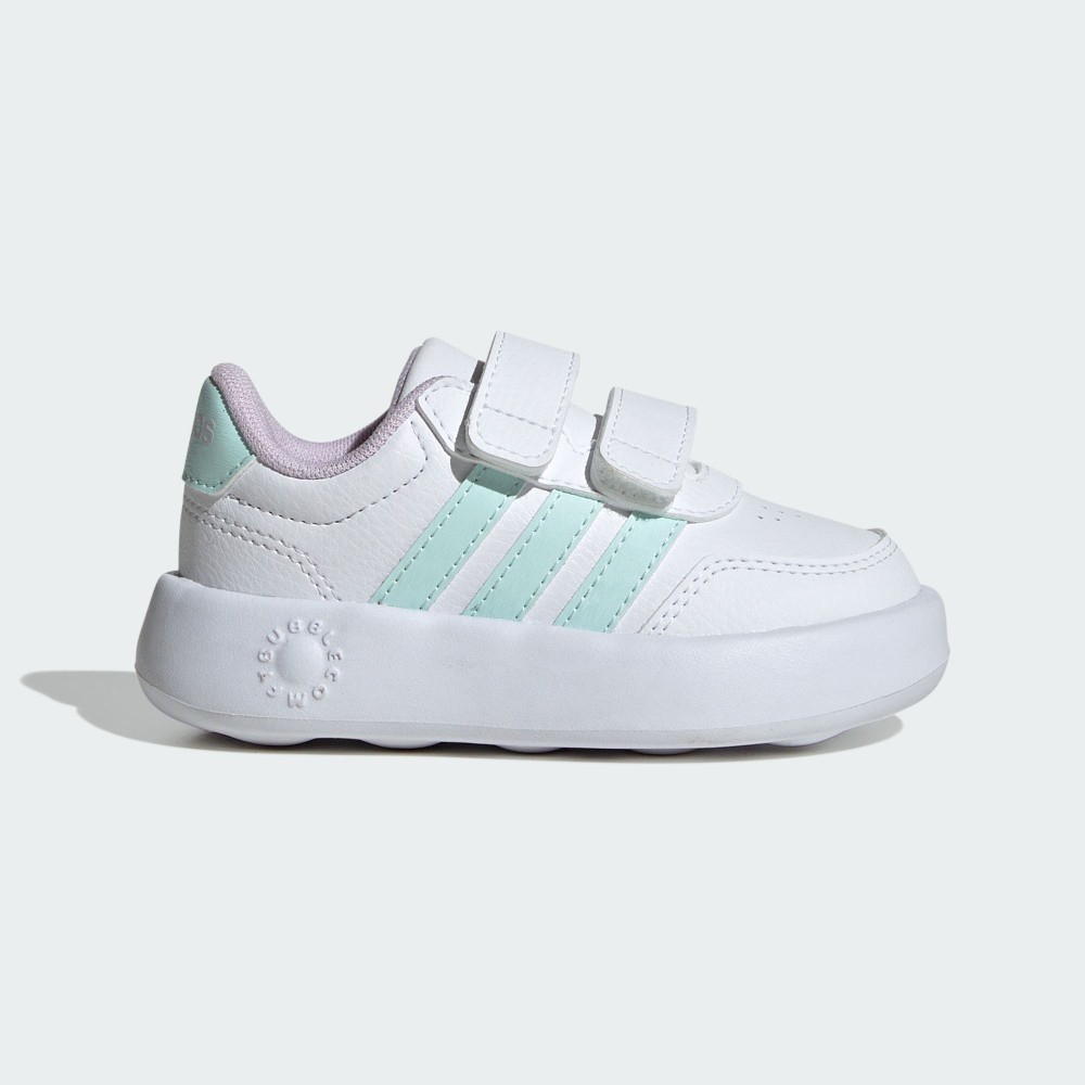 adidas BREAKNET 3.0 嬰幼童鞋評價：879 元值不值得買？魔鬼氈好穿脫但適合誰 (3/8)