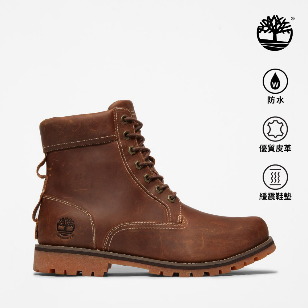 Timberland 男款棕色戶外休閒防水靴|A2JJBF13 | 蝦皮購物
