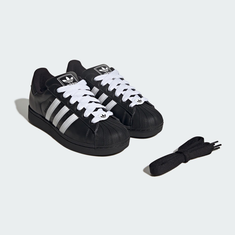 adidas SUPERSTAR II 貝殼鞋推薦：經典黑白配日常穿搭值不值得買？ (2/12)