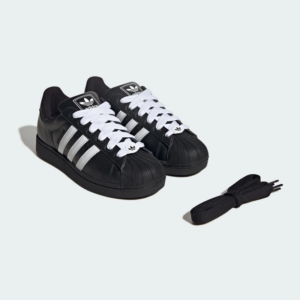 adidas SUPERSTAR II 貝殼鞋推薦:經典黑白配日常穿搭值不值得買?