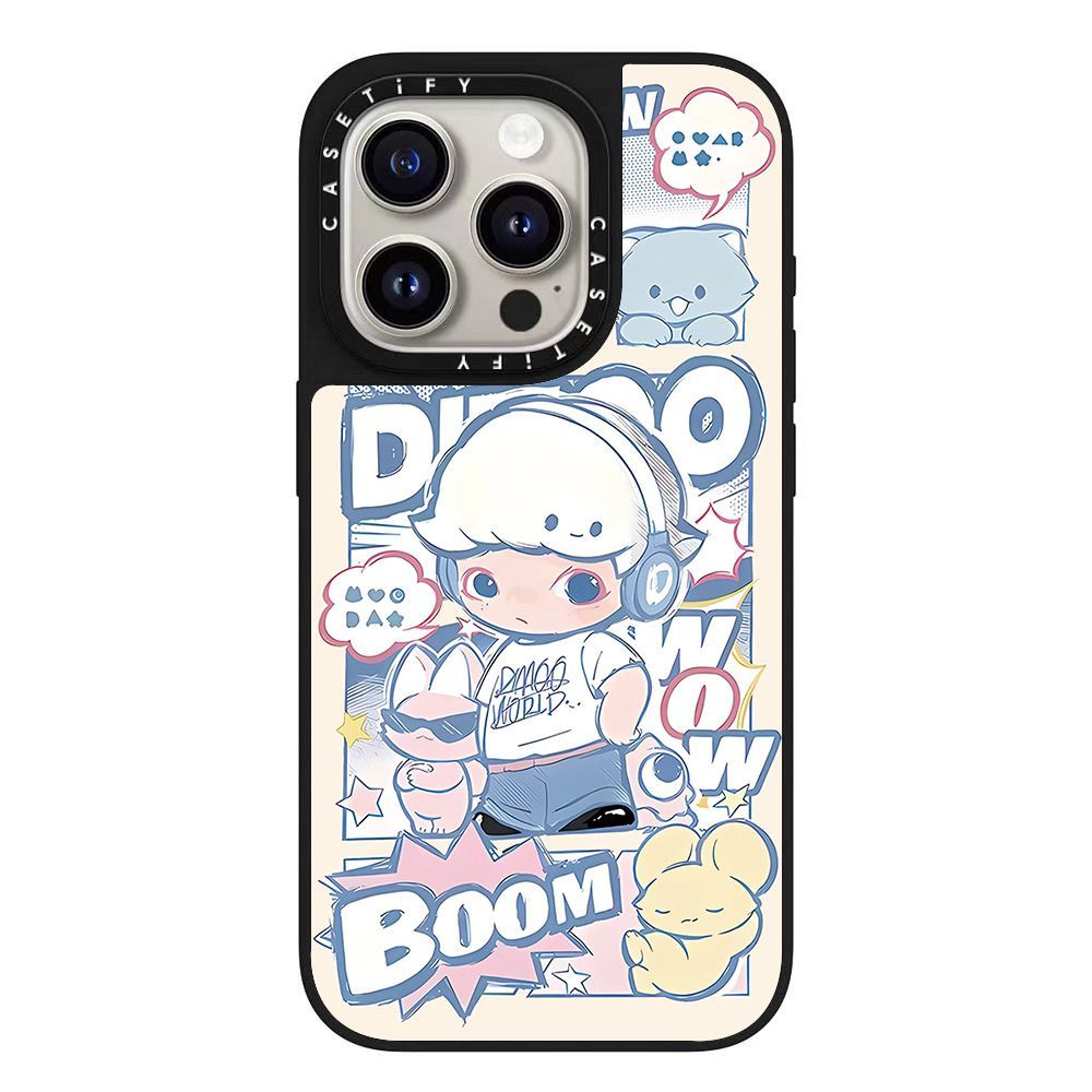 原廠全新 附原廠盒子CASTIFY聯名臺灣限定大DIMOO iPhone17ProMax蘋果15卡通14防摔1 | 蝦皮購物
