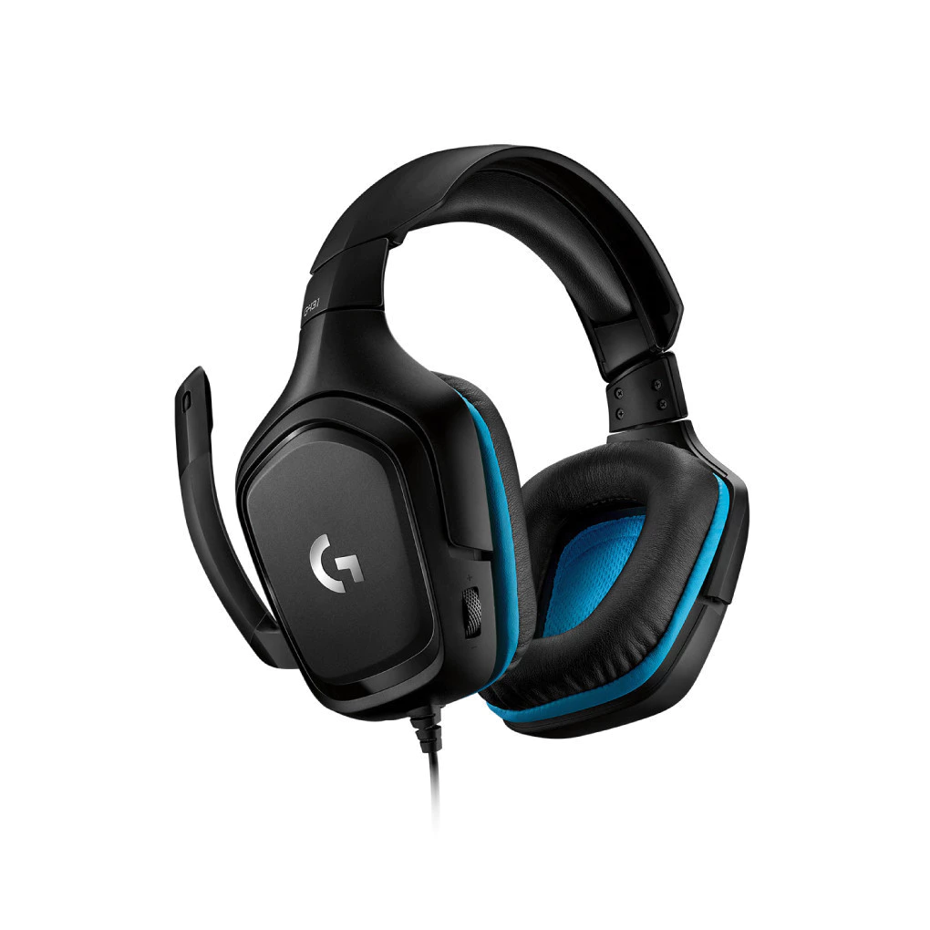 【電競精準聽定位】Logitech G G431 環繞音效有線電競耳機：50mm 大單體、DTS 7.1 聲道、翻轉靜音麥克風，千元級遊戲神裝