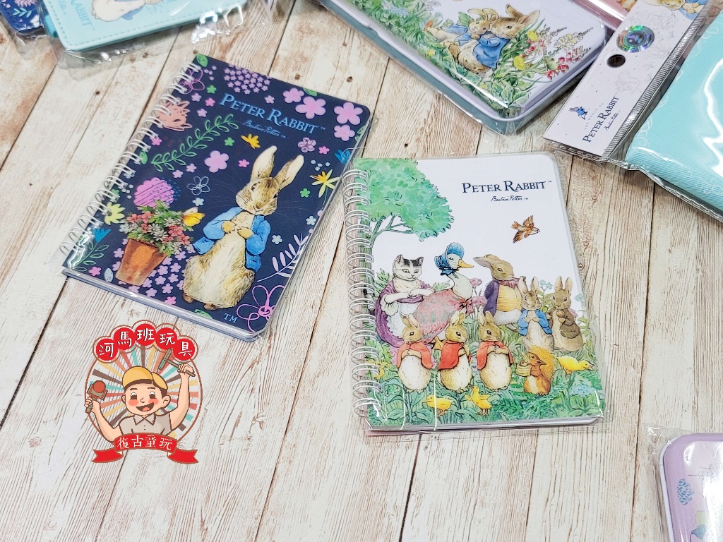 河馬班玩具-授權文具-peter rabbit彼得兔(經典系)50KPP線圈筆記本 | 蝦皮購物