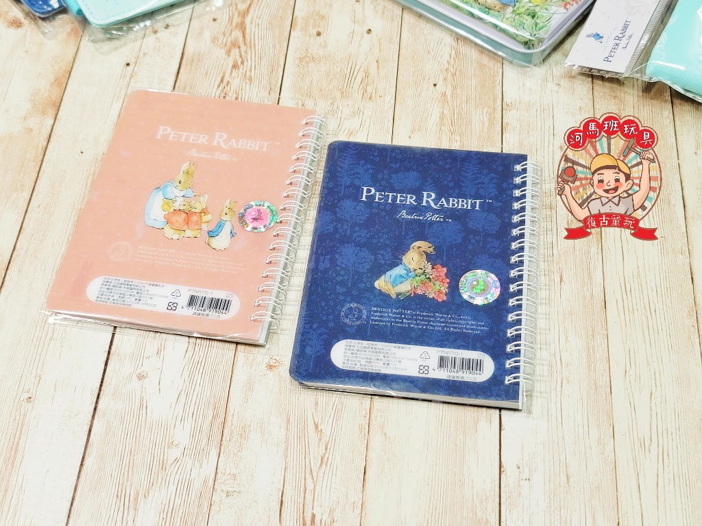 河馬班玩具-授權文具-peter rabbit彼得兔(經典系)50KPP線圈筆記本 | 蝦皮購物