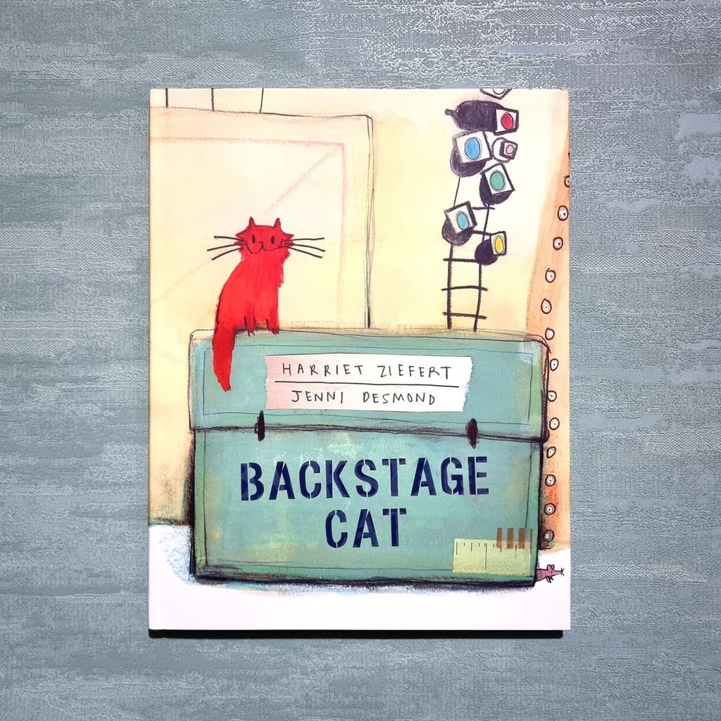 現貨🍀精裝英文繪本Backstage Cat🍀Harriet Ziefert 【缺書店】 | 蝦皮購物
