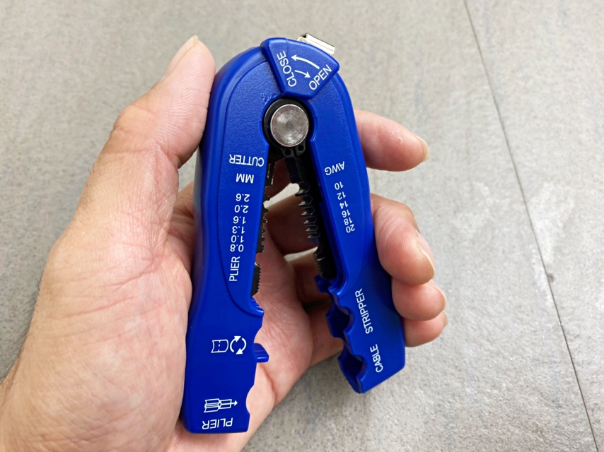 【一加一】含稅價 台灣製造 ASA 多功能剝線鉗 省力剝線器 剝電纜 工具鉗 絕緣皮 電線皮 電工水電[O78] | 蝦皮購物
