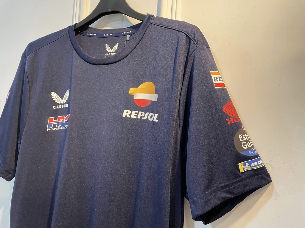 🇭🇺2023 Motogp Honda repsol廠隊 MM93 Repsol力豹仕廠隊排汗短T🇭🇺 | 蝦皮購物
