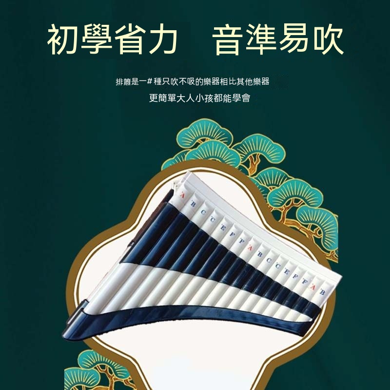 排笛雙排22管36管32管排簫新手入門樹脂簫初學吹奏笛簫易學管樂器 原竹排笛 傳統樂器 民族樂器 手工樂器 排簫 管排笛 | 蝦皮購物