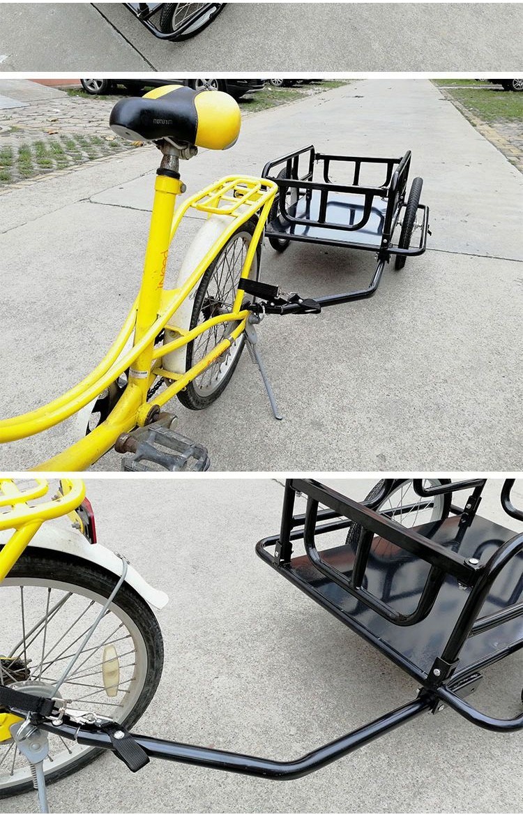 搬運車 圍欄拖車 拉貨車 後拖車 手推車 自行車拖車掛車後掛式戶外旅行騎行載物露營寵物小拖鬥拉貨行李車 | 蝦皮購物