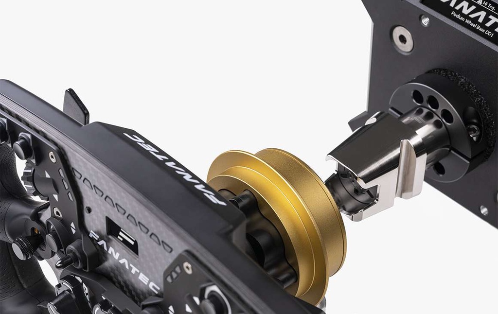 Fanatec QR2 Base-Side Type-M DD1 DD2專用雙插銷快拆軸心取代